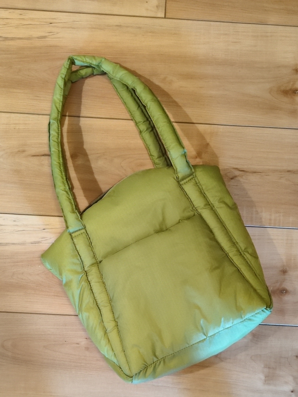 Baggu Pistachio Puffy Mini Tote
